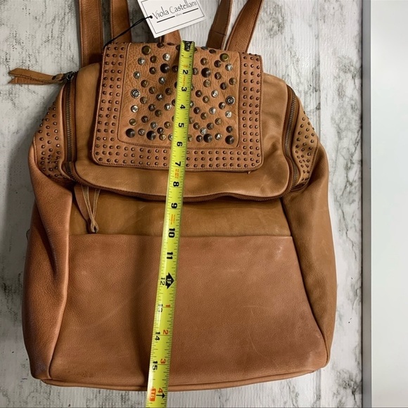 Anthropologie Viola Castellani Studded Backpack - Picture 10 of 15